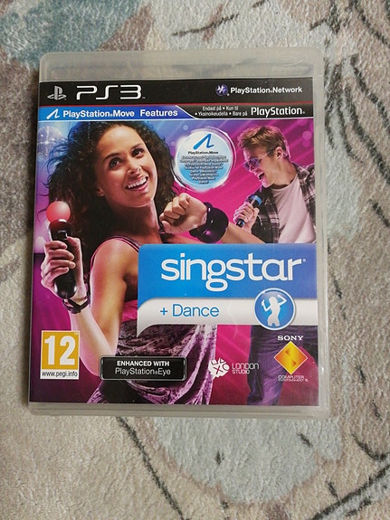 SingStar + Dance Playstation 3 -peli