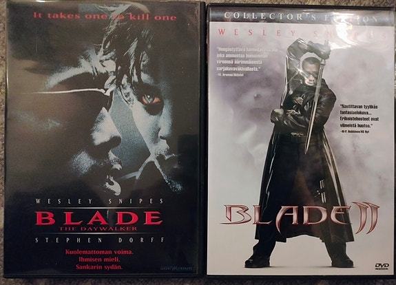 Blade 1&2 dvd
