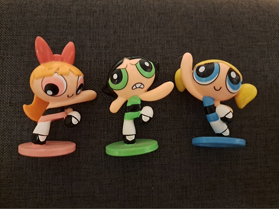 Cartoon Network Powerpuff Girls figuurit 2000