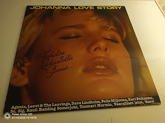 Johanna love story Tahdon rakastella sinua lp