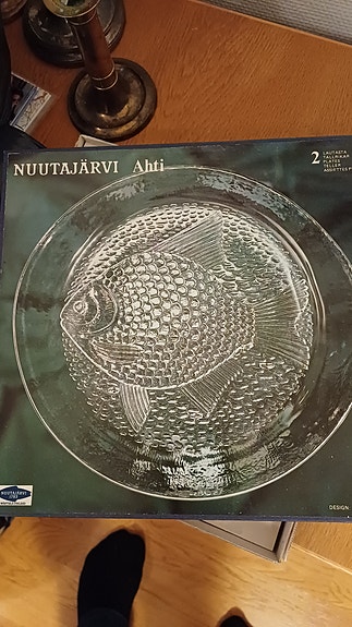 6 kpl Nuutajärven Ahti lasilautasia