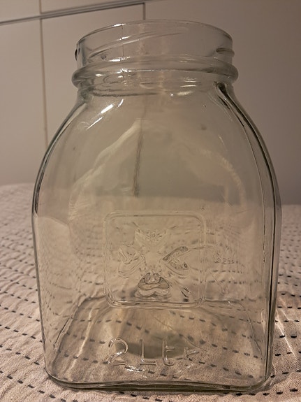 Riihimäen lasipurkki 2l