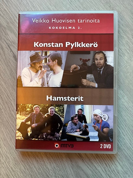 Konstan Pylkkerö ja Hamsterit DVD 2 levyä