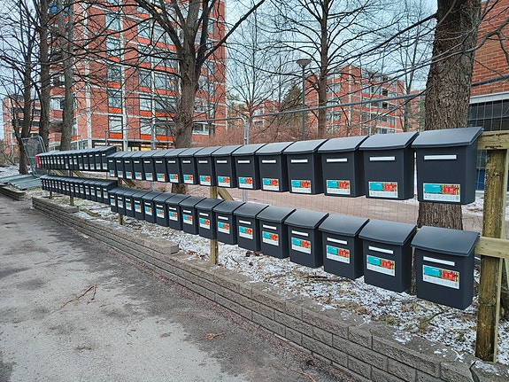 Orthex lukittavat postilaatikot 1-60 kpl (Espoo, Olari)