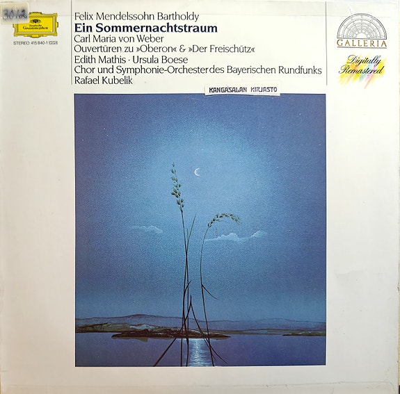 Mendelssohn: Kesäyön unelma LP (Kirjaston poistolevy) – Kubelik / DG