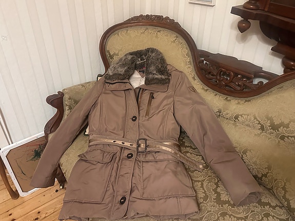 Tommy Hilfiger Talvitakki Ruskea S Polyesteri