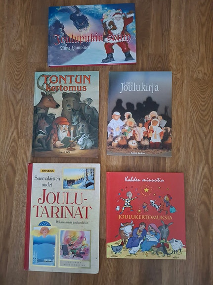 Joulukirjoja lapsille ja aikuisille