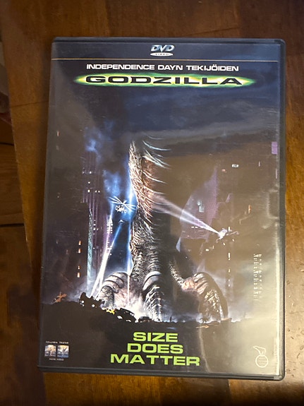 Godzilla (1998) elokuva DVD