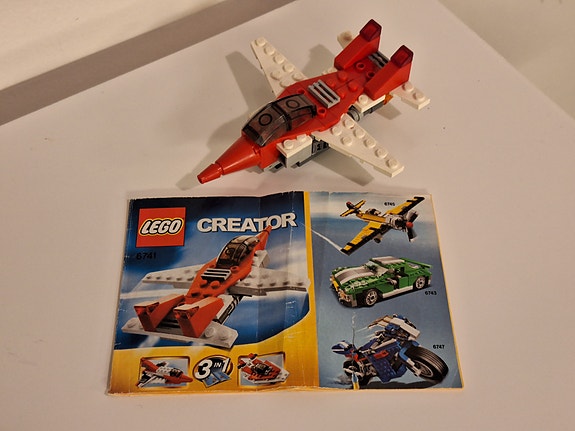 Lego 6741 mini jet