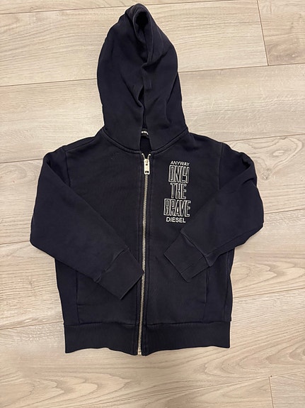 Diesel lasten huppari musta 116 puuvilla unisex