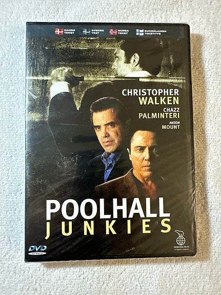 Poolhall Junkies DVD-elokuva Christopher Walken