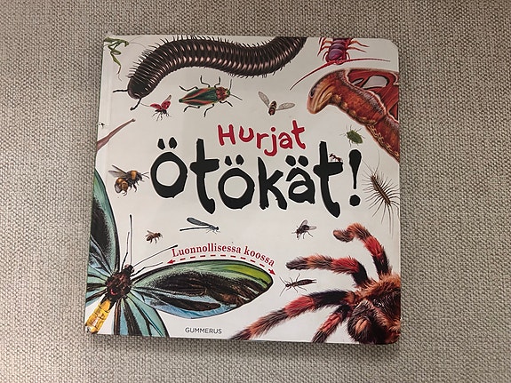Hurjat ötökät! lasten tietokirja