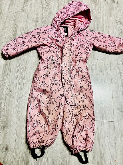 Reima lasten haalari 98 vaaleanpunainen tytöille
