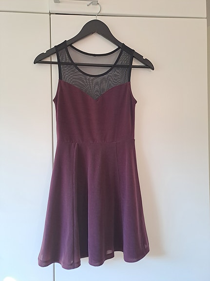 H&M violetti minimekko XS