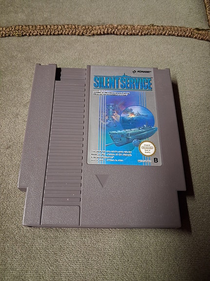 Nintendo vanha peli Silent Service