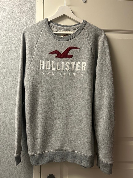 Naisten harmaa collegepaita Hollister M