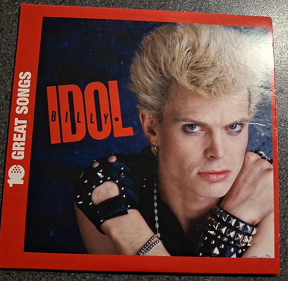 Billy Idol 10 Great Songs CD-levy