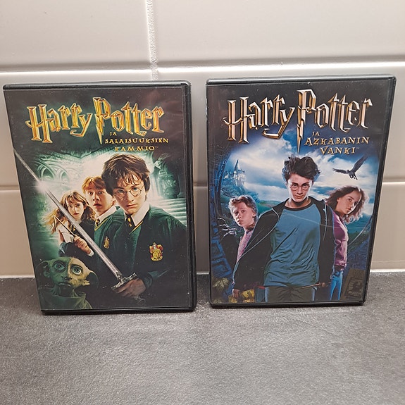 Harry Potter dvd-levyt