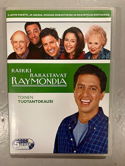 Kaikki rakastavat Raymondia Toinen tuotantokausi DVD