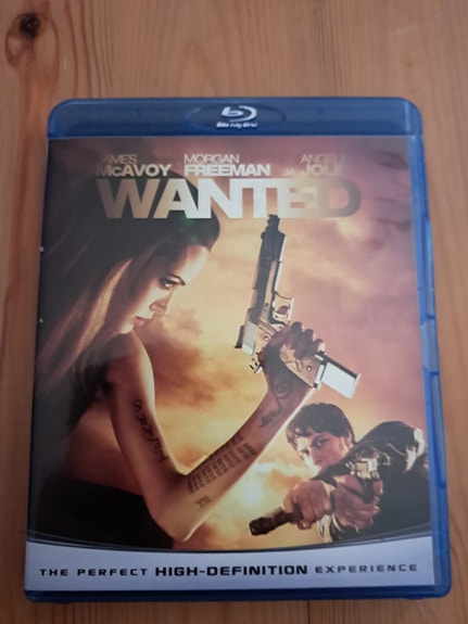 Wanted Blu-ray uudenveroinen 8€+6posti/nouto