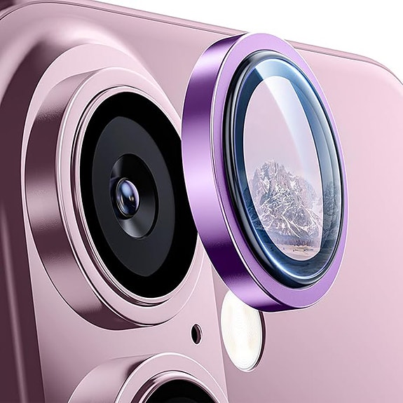 Lito – S+ Kameran linssinsuoja – iPhone 16 / 16 Plus - Pinkki