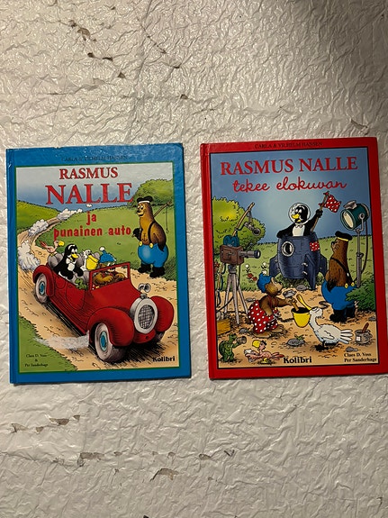 RASMUS NALLE -kirjat (2 kpl)