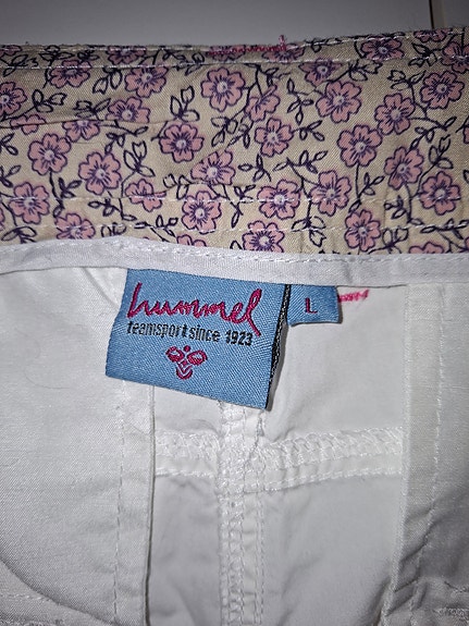 Hummel shortsit valkoinen L naisten