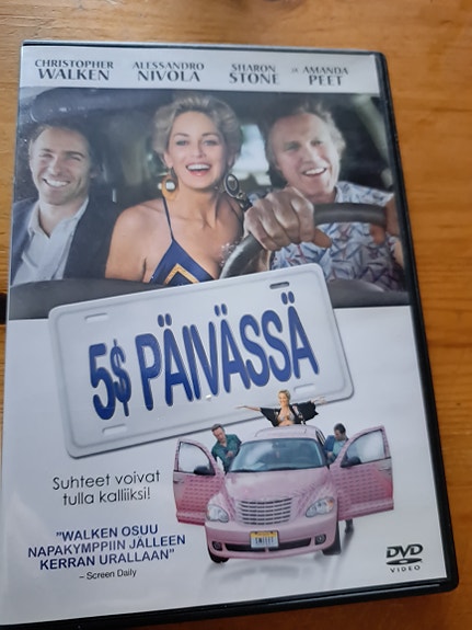 5$ päivässä DVD uudenveroinen 8€+6posti/nouto