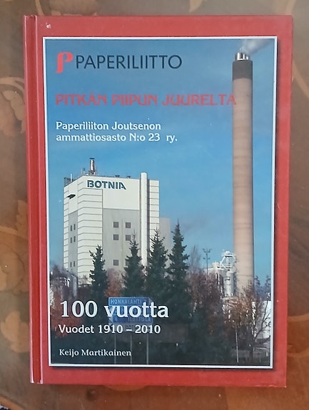Paperiliiton Joutsenon ammattiosasto n:o 23 ry 100 vuotta