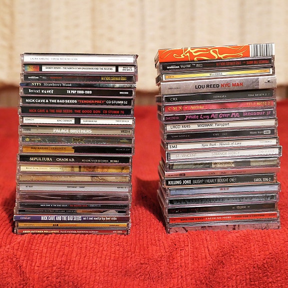 CD-levyjä