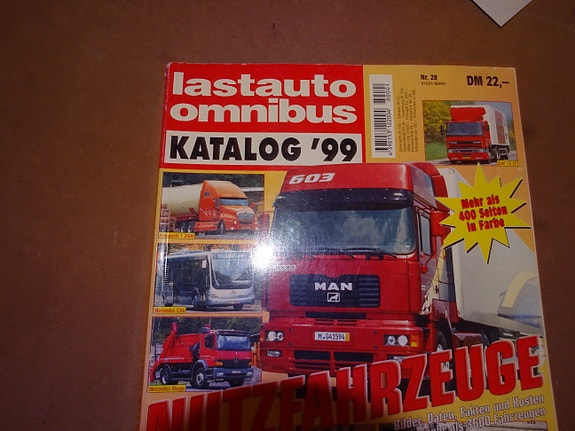 Last auto  Omnibus  katalog  1999