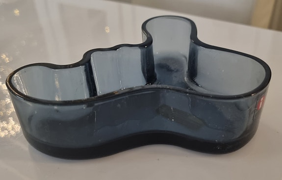 Harmaa Iittala Aalto malja