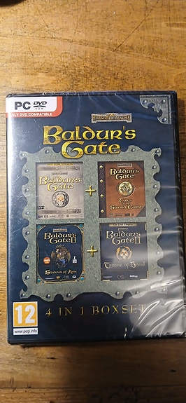 Baldur's Gate 4 in 1 Boxset (NIB, sealed)