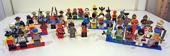 Lego figuuri ukko satsi 45 erilaista