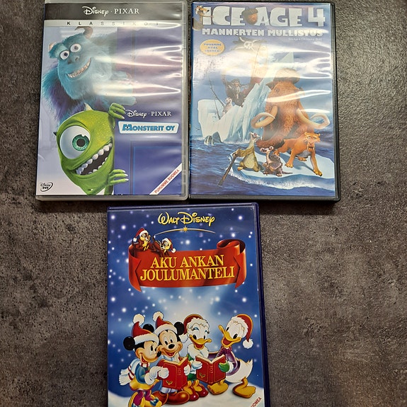 Disney DVD Ice Age 4, Monsterit, joulumanteli