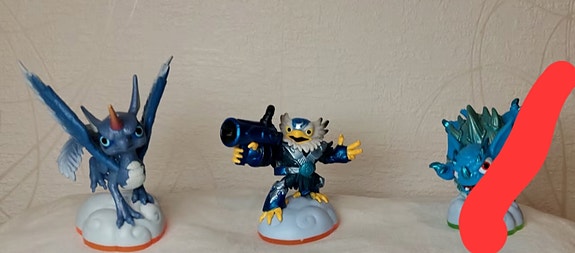 SKYLANDERS Hahmot 3 (Pyro | Giants | Swap Force)