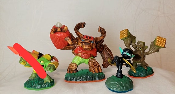 SKYLANDERS Hahmot 4 (Pyro | Giants | Swap Force)