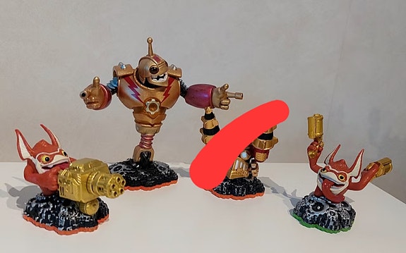 SKYLANDERS Hahmot 5 (Pyro | Giants | Swap Force)