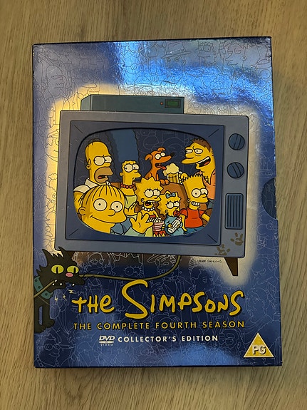 The Simpsons Complete Fourth Season DVD