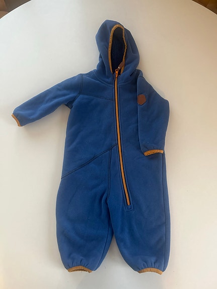 Muhkea lämmin fleece haalari 74-80