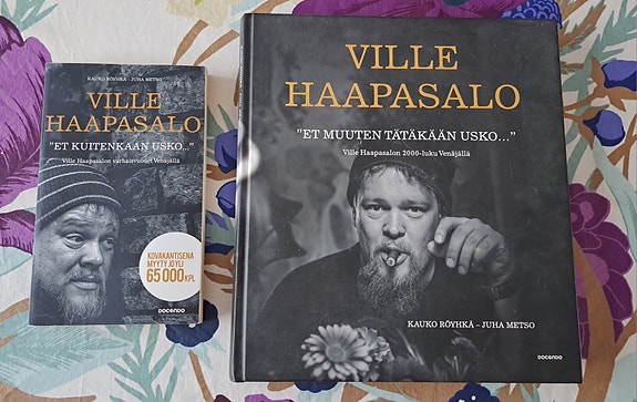 Ville Haapasalon kirja 2kpl
