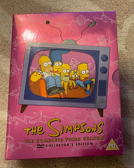 The Simpsons The complete 3 season ( DVD box )