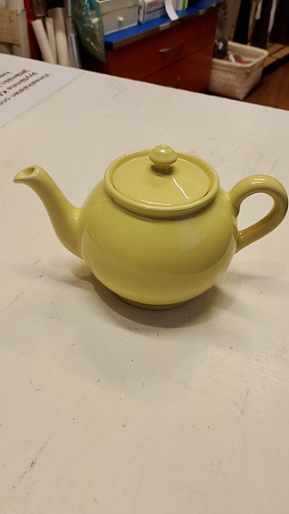 Vanha Arabian tee/vesi pannu