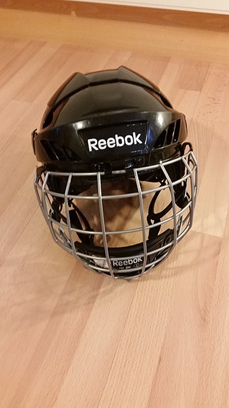 Reebok 3K S Combo jääkiekkokypärä musta kasvosuojalla