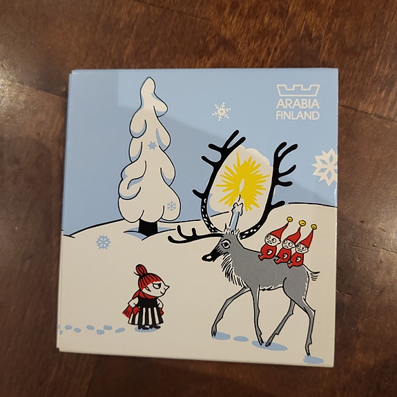 Muumi talvimetsä koristeet