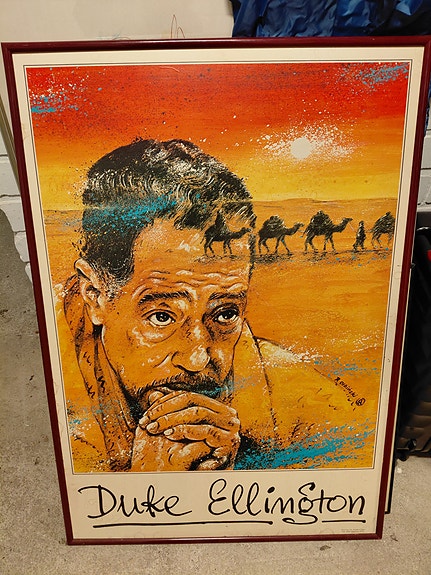 Vintage julistetaulu Duke Ellington