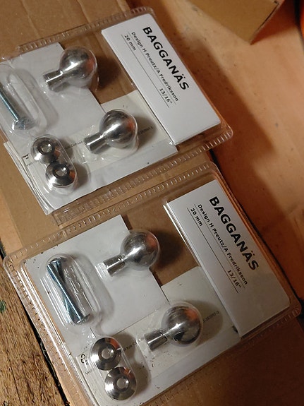Ikea Bagganäs vetimet uudet