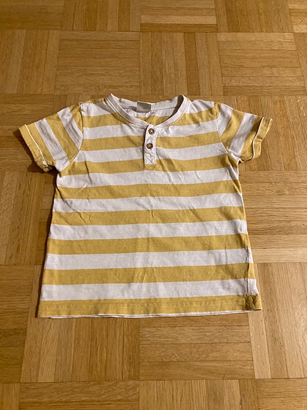 Lindex 98/104 raidallinen T-paita