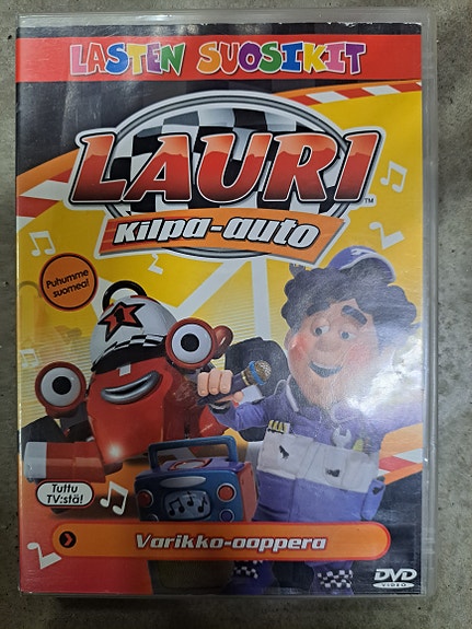 Lauri kilpa-auto varikko-ooppera dvd