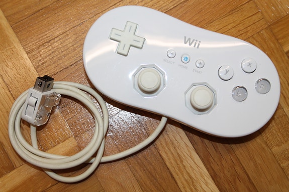 AITO Nintendo Wii Classic Pro Controller peliohjain gamepadi lisäohjain pädi